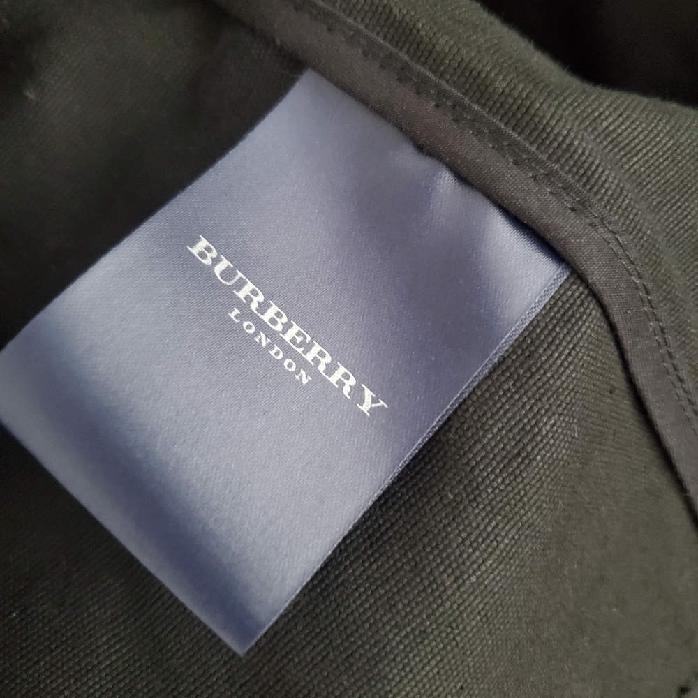 Authentic Burberry Toggle Cotton/Linen Hooded Jac… - image 7